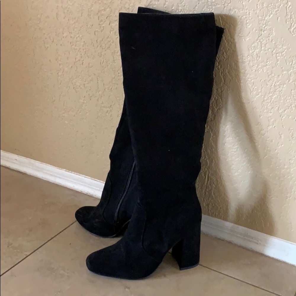 Black High Boots - Forever 21